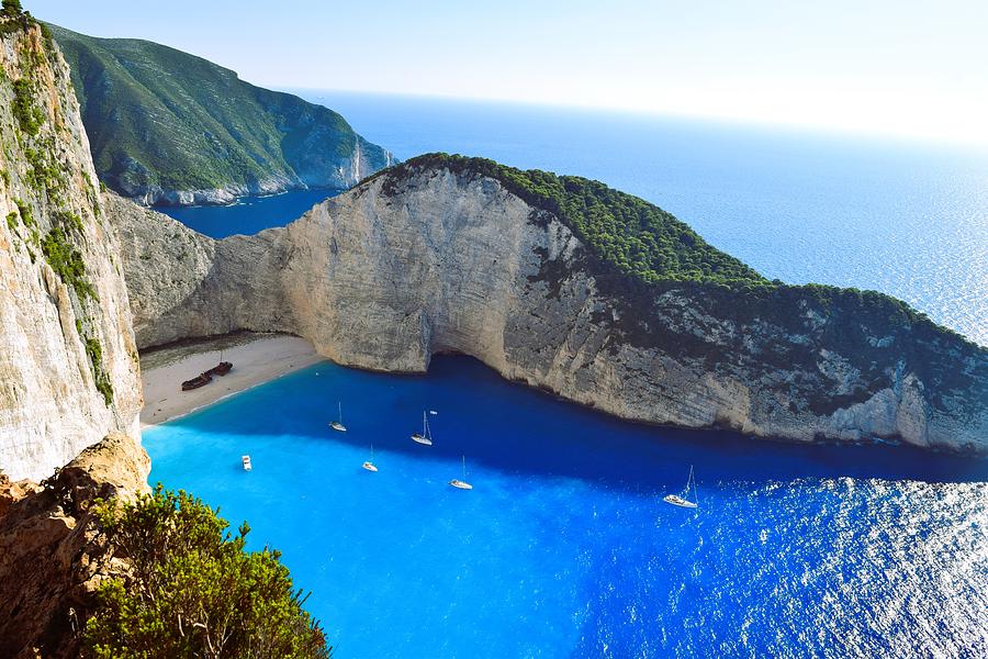 Navagio Beach, Shipwreck Photograph by Wade Sowards - Fine Art America