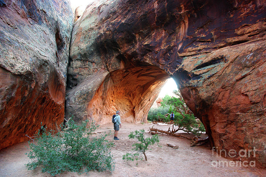 Navajo Arch Photograph by Vicki Pelham