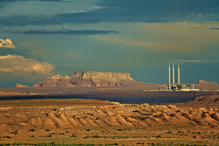 Navajo Generating Station Photograph by Lana Trussell