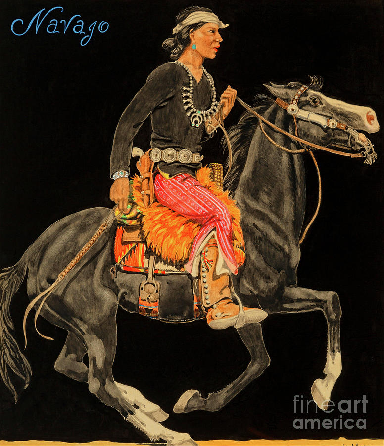 Navajo Digital Art by Peter Ogden