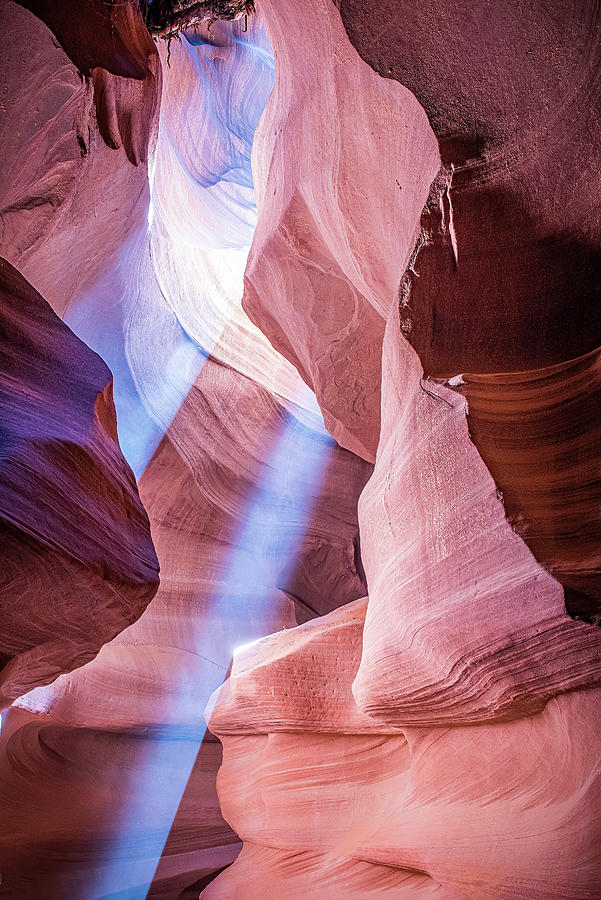 Antelope Canyon Photograph - Navajo Light by Marla Brown