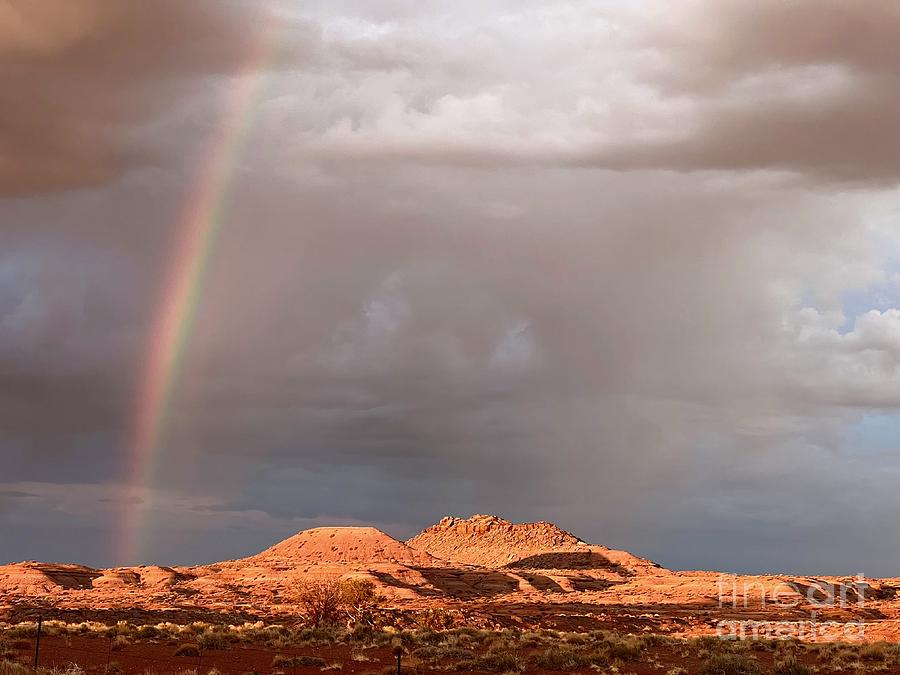 Navajo Nation Rainbow Photograph by Hanni Stoklosa | Fine Art America