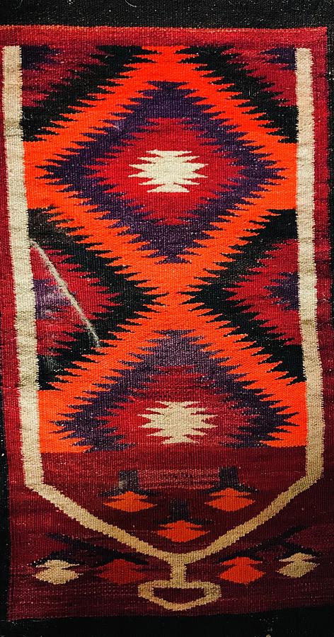 Navajo Rug Tapestry - Textile by Kat Kem Art