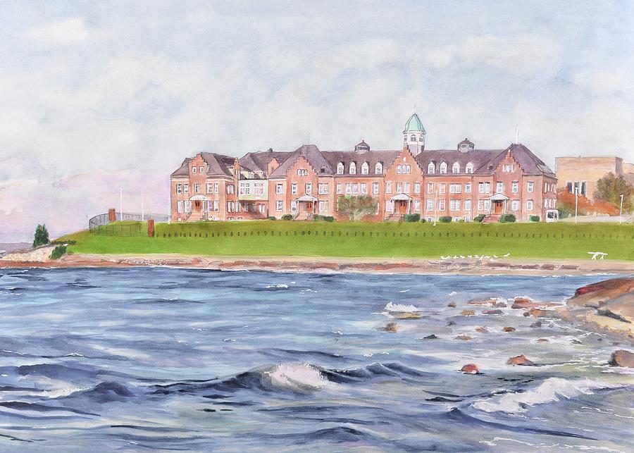 Naval War College Painting by Patty Kay Hall