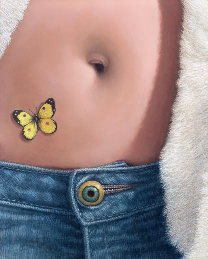 Navel Painting by James W Johnson