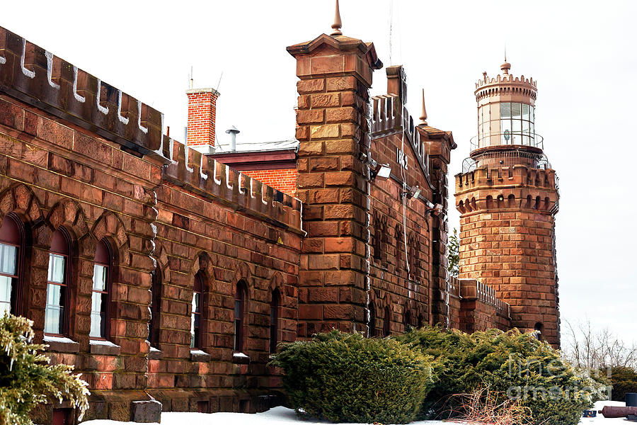 Navesink Lighthouse in New Jersey Photograph by John Rizzuto Fine Art