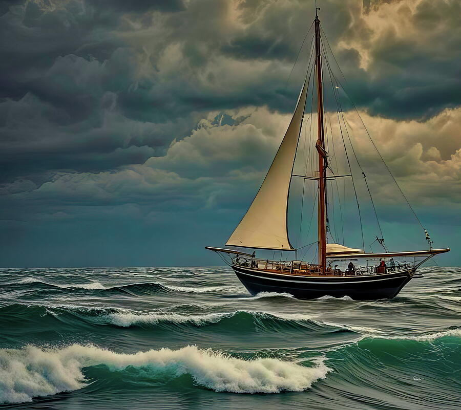 Navigating the Elements Digital Art by Russ Harris Navigating the Elements Digital Art by Russ Harris
