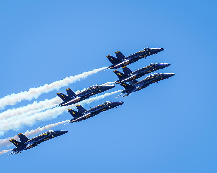 Navy Blue Angels Photograph by Robert Bellomy