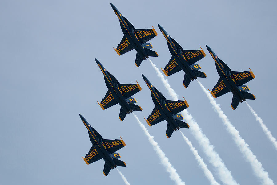 Navy Blue Angels Photograph by Timothy Eno - Fine Art America