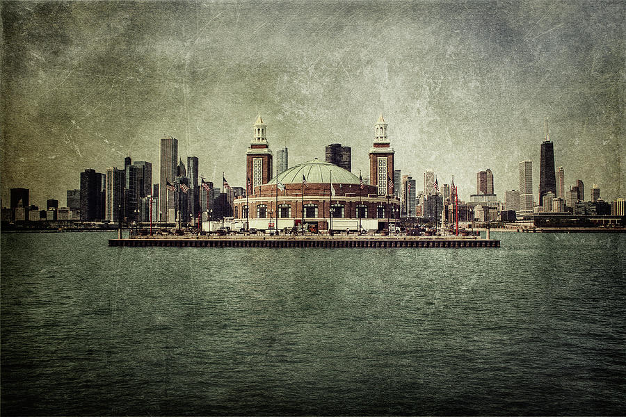 Chicago Photograph - Navy Pier by Andrew Paranavitana