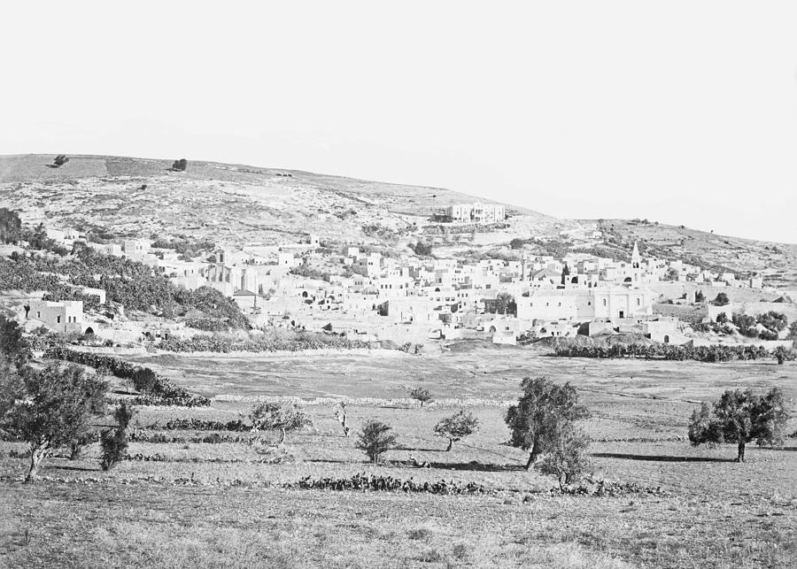 Nazareth Before 1882 Photograph by Munir Alawi