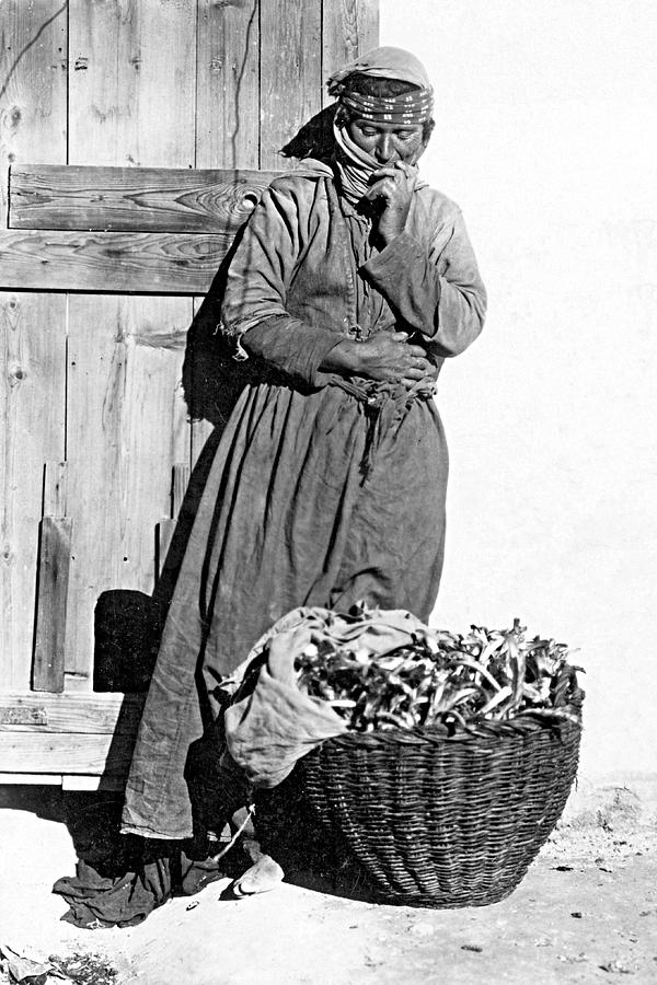 Nazareth Peasant Woman Photograph by Munir Alawi