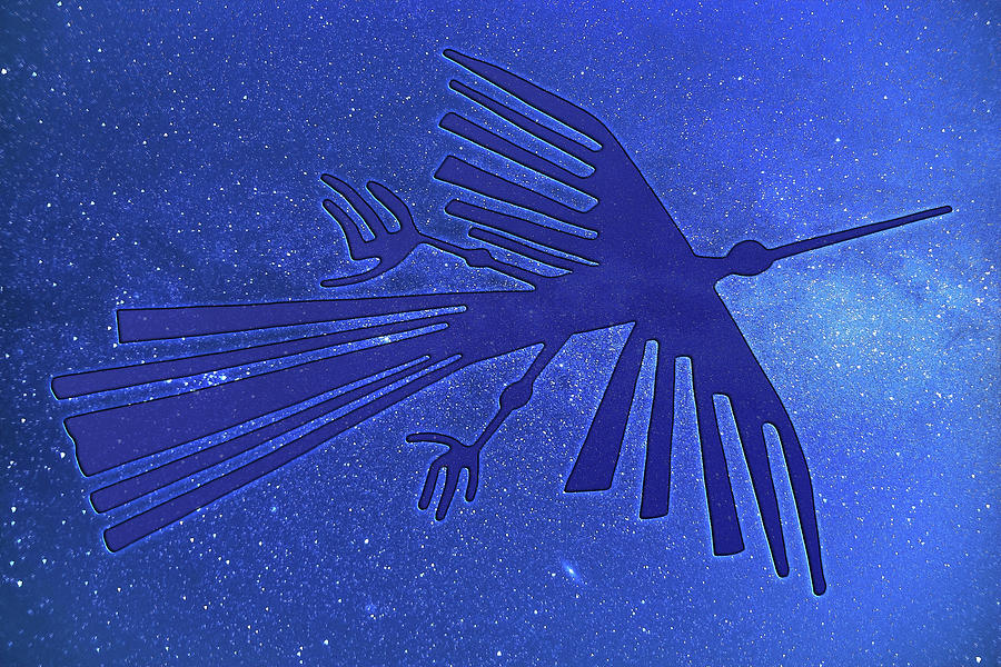 Nazca Condor Digital Art by Alex Mir