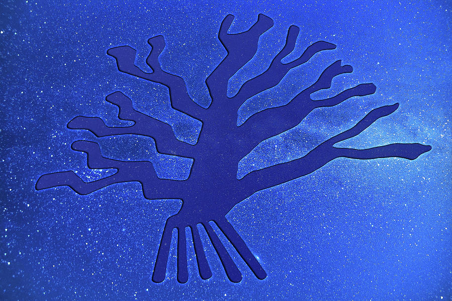 Nazca Tree Digital Art by Alex Mir