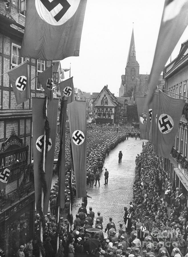 NAZI RALLY, 1936 by Granger NAZI RALLY, 1936 by Granger