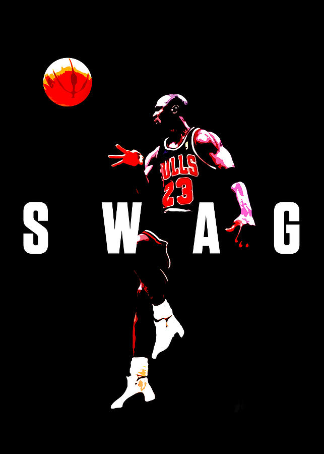 NBA Basketball Poster Michael Jordan Air Jordan Swag Chicago Bulls ...