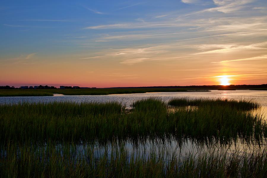 NC Marsh Sunset Photograph by Kaila Parmalee - Pixels