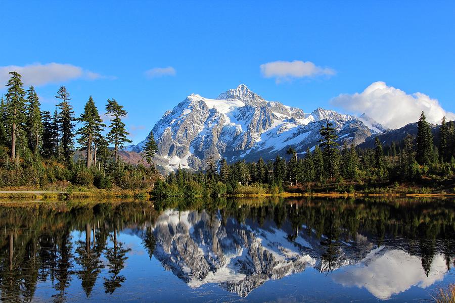 NC, Mt. Shuksan Lake Photograph by Scarola Photography