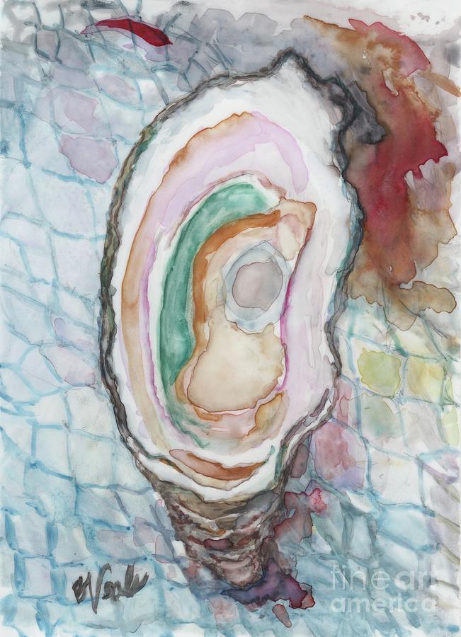 NC Oyster Painting by Bev Veals