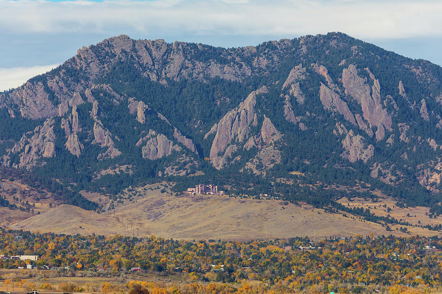 Fall Photograph - NCAR Boulder Colorado by James BO Insogna