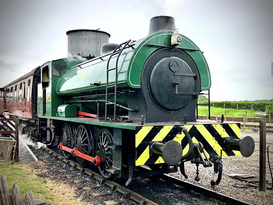 Hunslet NCB 66 Steam Locomotive Photograph by Gordon James