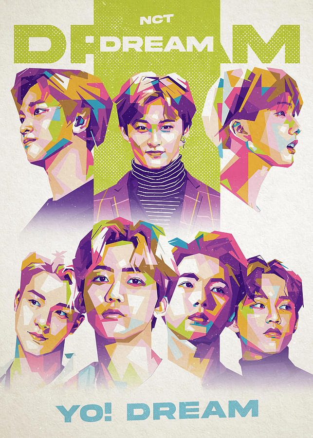 NCT DREAM YO DREAM love 80s Painting by Lindsay Alexandra - Fine Art ...