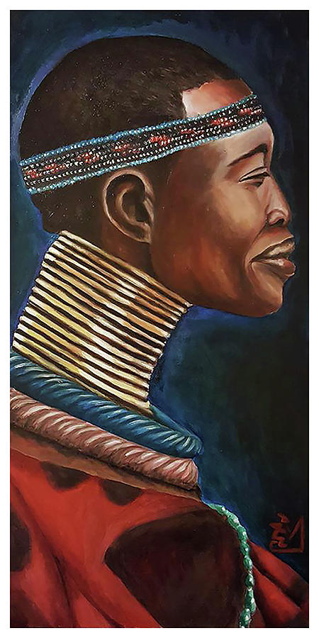 Ndebele Beauty Painting by Rodney D Butler