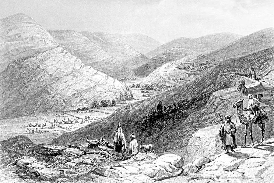 Near Bethlehem 1847 Photograph by Munir Alawi