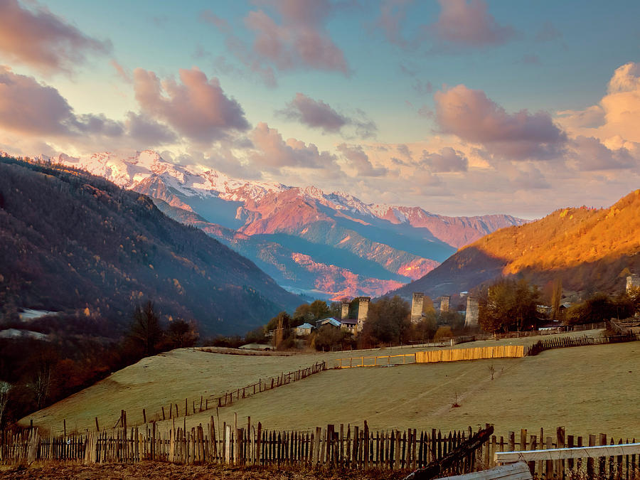 Near Mestia Photograph by Claude LeTien