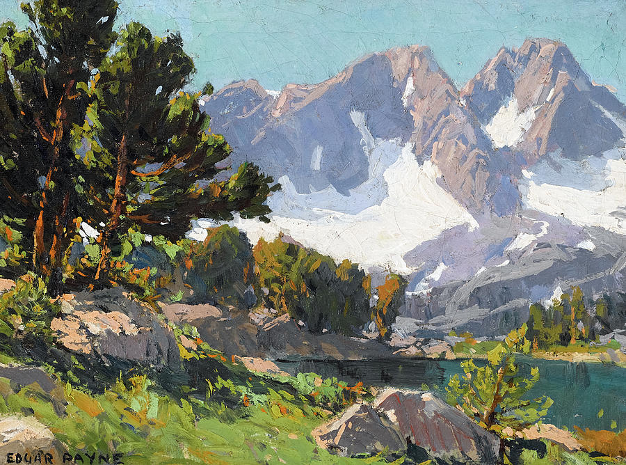 Near Summit Lake Painting by Edgar Payne | Fine Art America