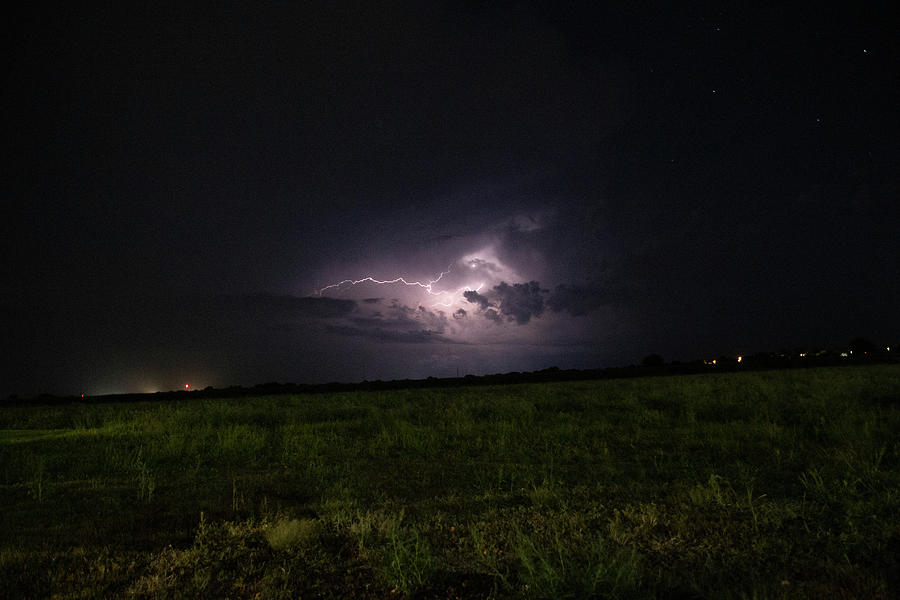 Nebraska August Lightning 003 Photograph by Dale Kaminski