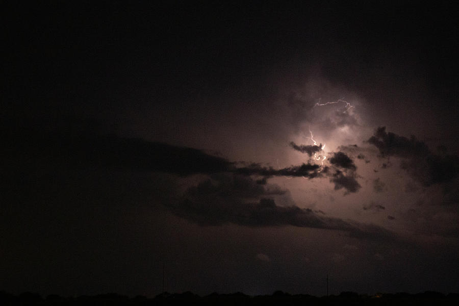 Nebraska August Lightning 007 Photograph by Dale Kaminski