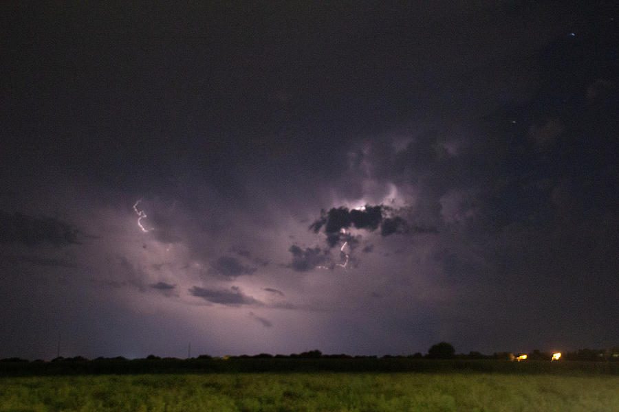 Nebraska August Lightning 014 Photograph by Dale Kaminski