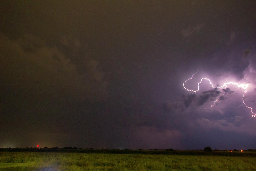 Nebraska August Lightning 024 Photograph by Dale Kaminski
