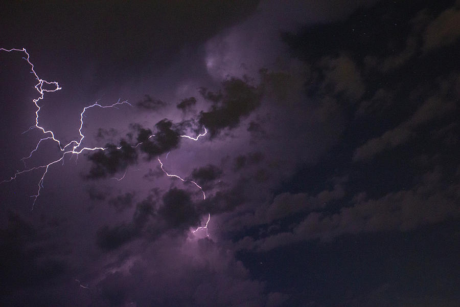 Nebraska August Lightning 028 Photograph by Dale Kaminski