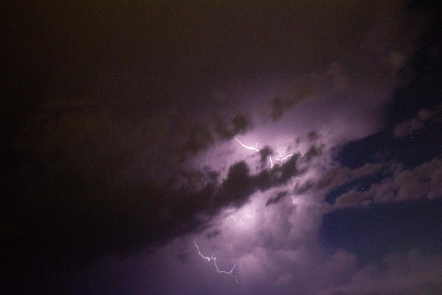 Nebraska August Lightning 031 Photograph by Dale Kaminski