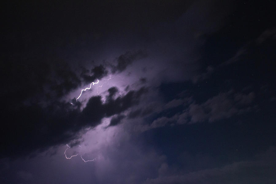 Nebraska August Lightning 033 Photograph by Dale Kaminski