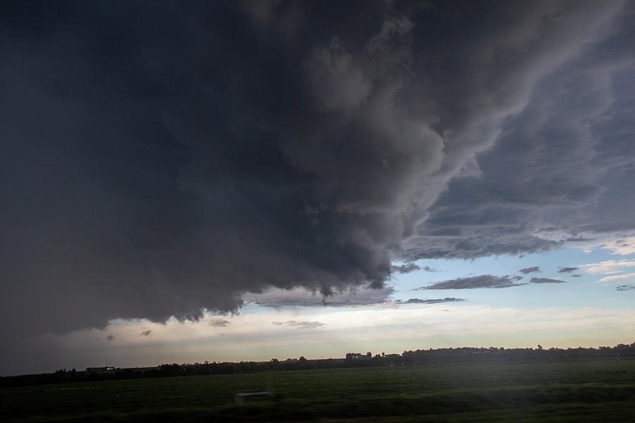 Nebraska Shelf Cloud Madness 013 Photograph by Dale Kaminski