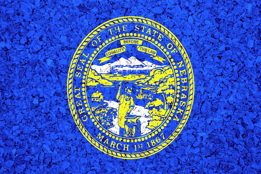 Nebraska State Flag Photograph