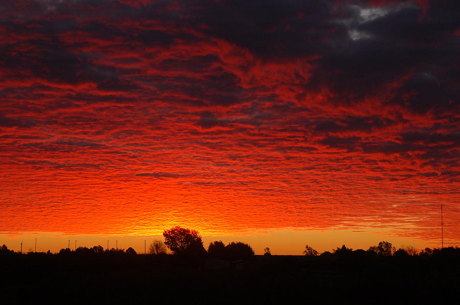 Nebraska Sunrise Photograph by Granny B Photography