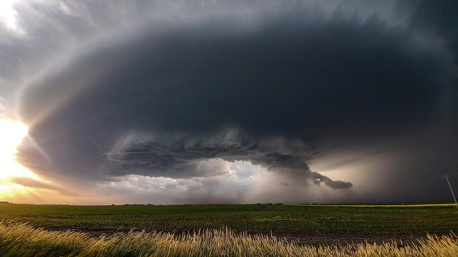 Nebraska Supercell Photograph by David Plank