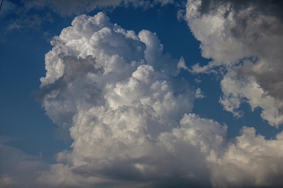 Nebraska Thunder and Lightning 001 Photograph by Dale Kaminski