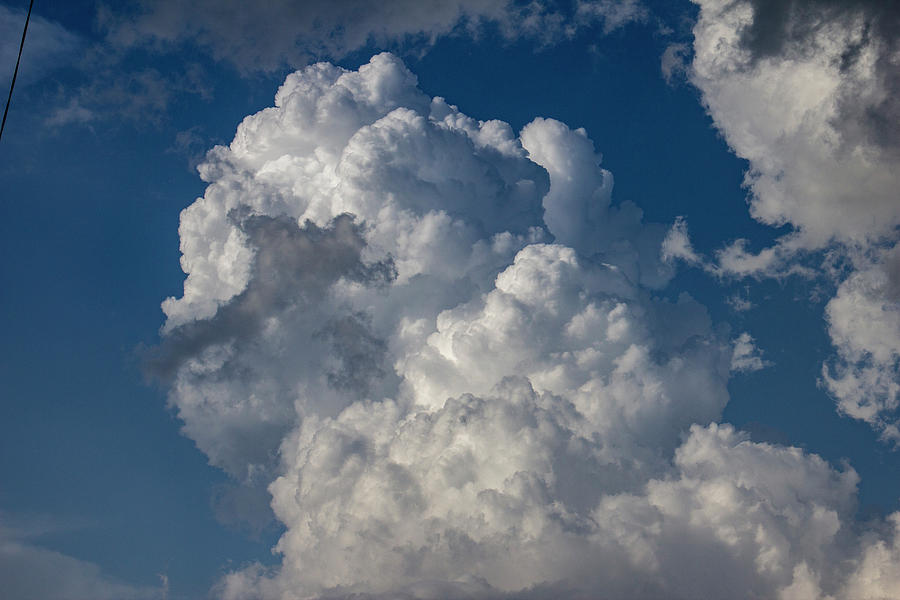 Nebraska Thunder and Lightning 002 Photograph by Dale Kaminski