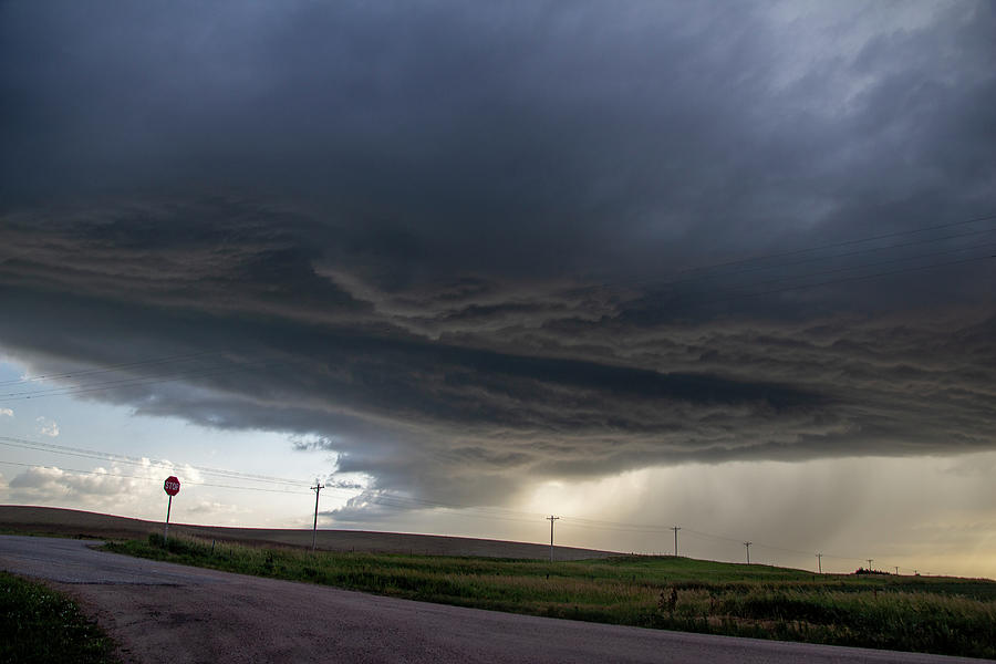 Nebraska Thunder and Lightning 011 Photograph by Dale Kaminski