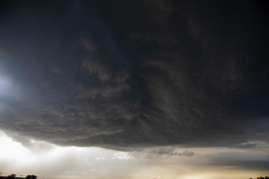 Nebraska Thunder and Lightning 014 Photograph by Dale Kaminski