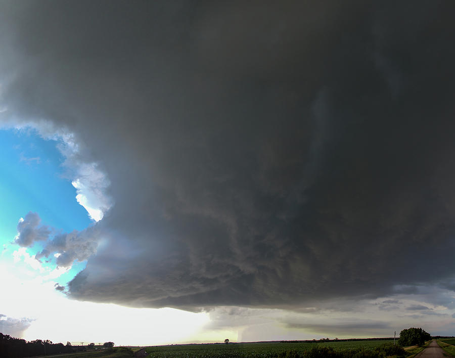 Nebraska Thunder and Lightning 016 Photograph by Dale Kaminski