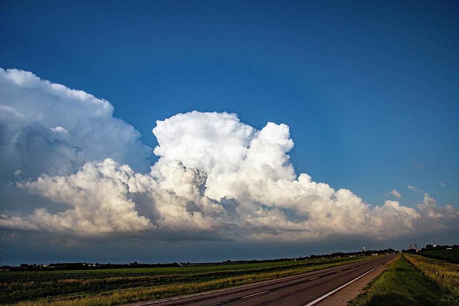 Nebraska Thunder and Lightning 020 Photograph by Dale Kaminski