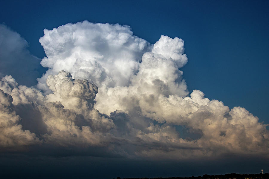 Nebraska Thunder and Lightning 021 Photograph by Dale Kaminski