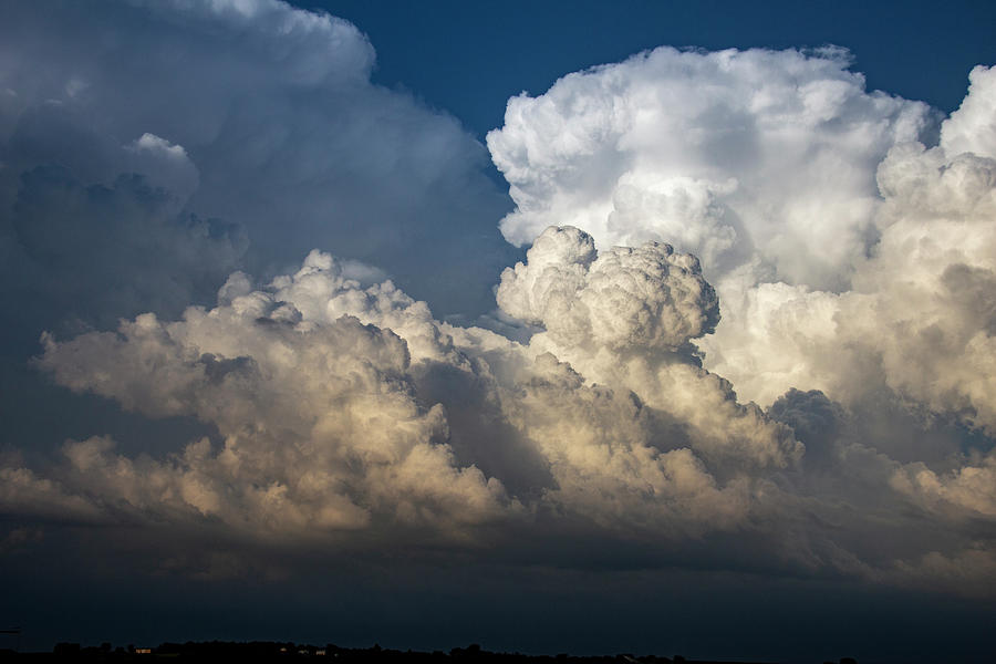 Nebraska Thunder and Lightning 023 Photograph by Dale Kaminski