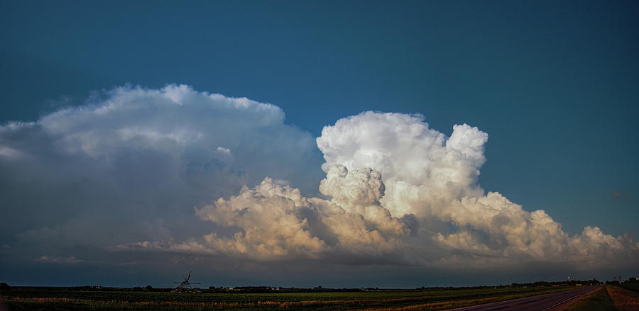 Nebraska Thunder and Lightning 027 Photograph by Dale Kaminski